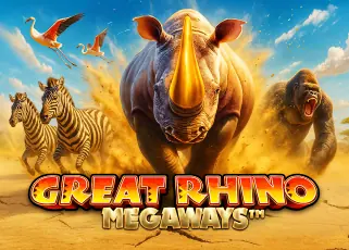 หวยลาววันนี้ออกอะไร วันนี้ Great Rhino Megaways ทดลองเล่นฟรี